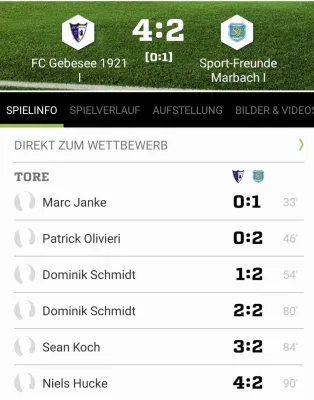 22.02.2020 FC Gebesee 1921 e.V. vs. Sportfreunde Marbach