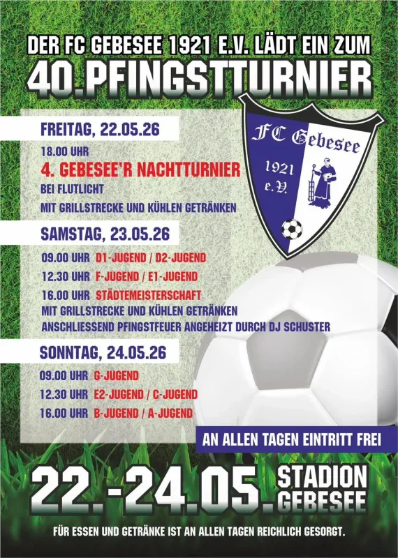 40. Pfingstturnier