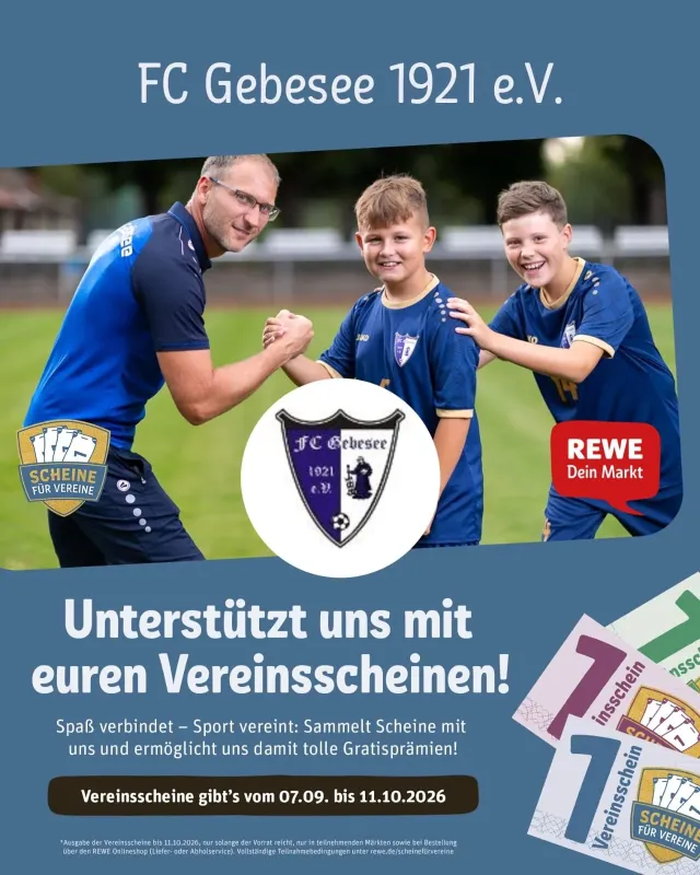 Scheine für Vereine ist zurück