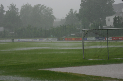 Spiel der 1.Mannschaft abgebrochen