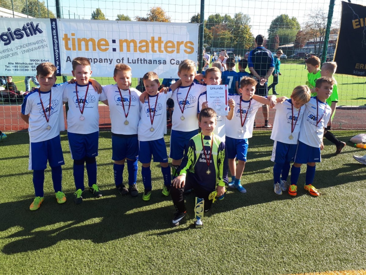 Das Turnier bei der Eintracht am,13.10.2018.. 2 Platz ?